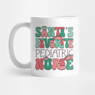 Santa's Favorite Pediatric Nurse Mug